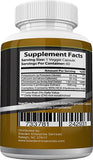 Pure 100% Garcinia Cambogia Complex Best Weight Loss Fat Burner Supplement Safe Effective Waist Shrink (60 Vegan Caps) 95% HCA Dr. Oz Natural Appetite Suppressant for Men & Women Prevents Weight Gain