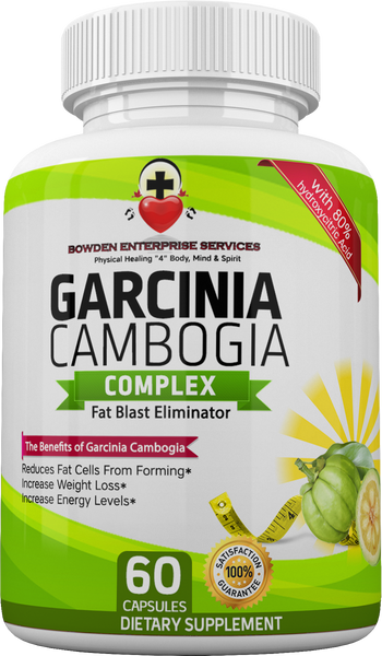 Pure 100% Garcinia Cambogia Complex Fat Blast Eliminator 80% HCA (60 Caps)