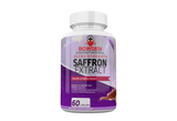 Extra-Strength Saffron Extract All Natural, All in One Weight Loss, Appetite Suppressant, Skin Hyperpigmentation, Pain Relief, Stress & Mood Enhancement (60 Vegan Caps)